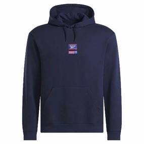 Polished Casual Fray Resistant Edges Men's Identity Badge Hoodie