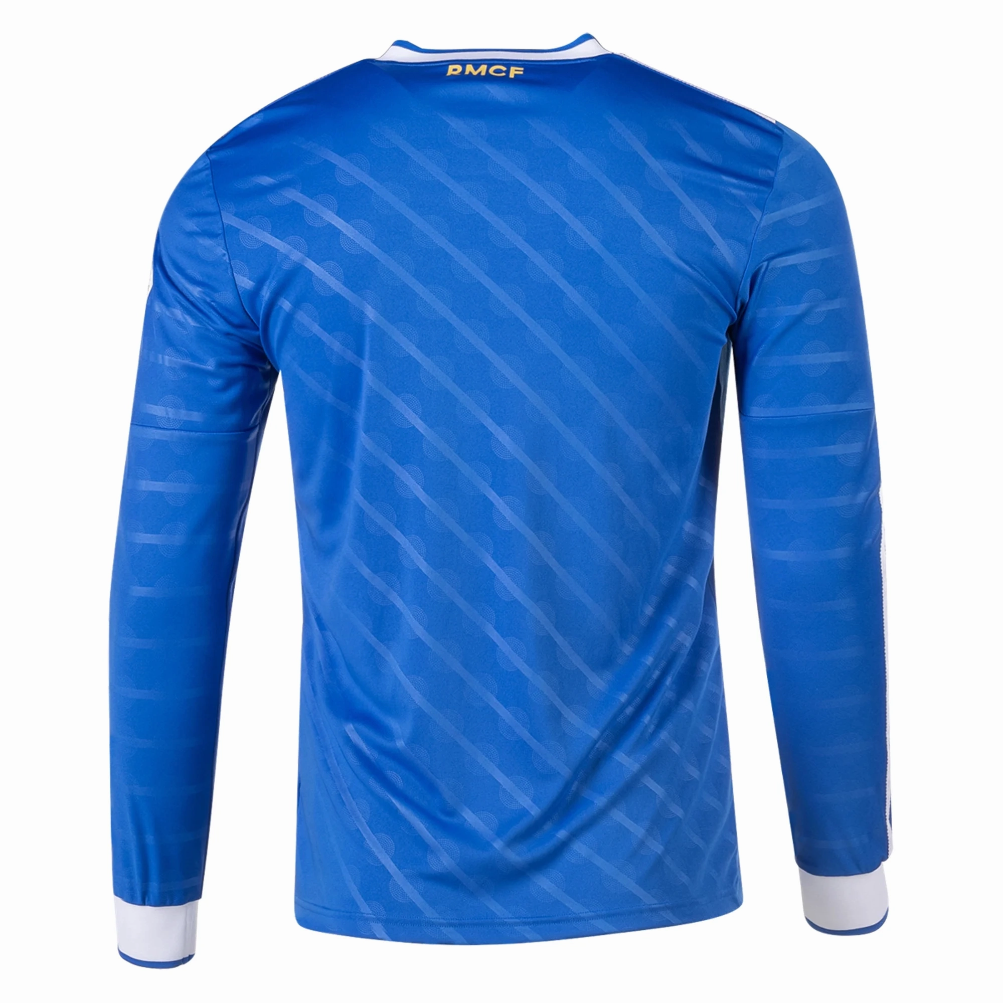 Ergonomic Articulated Fit Tagless Neckline adidas Men's Real Madrid Long Sleeve Third Jersey 25/26 (Blue/White)