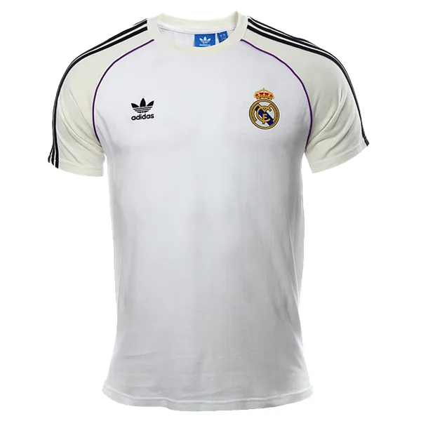 Quick-Dry Fabric Hypoallergenic fabric adidas Men's Real Madrid Soccer Tee (White/Off White)