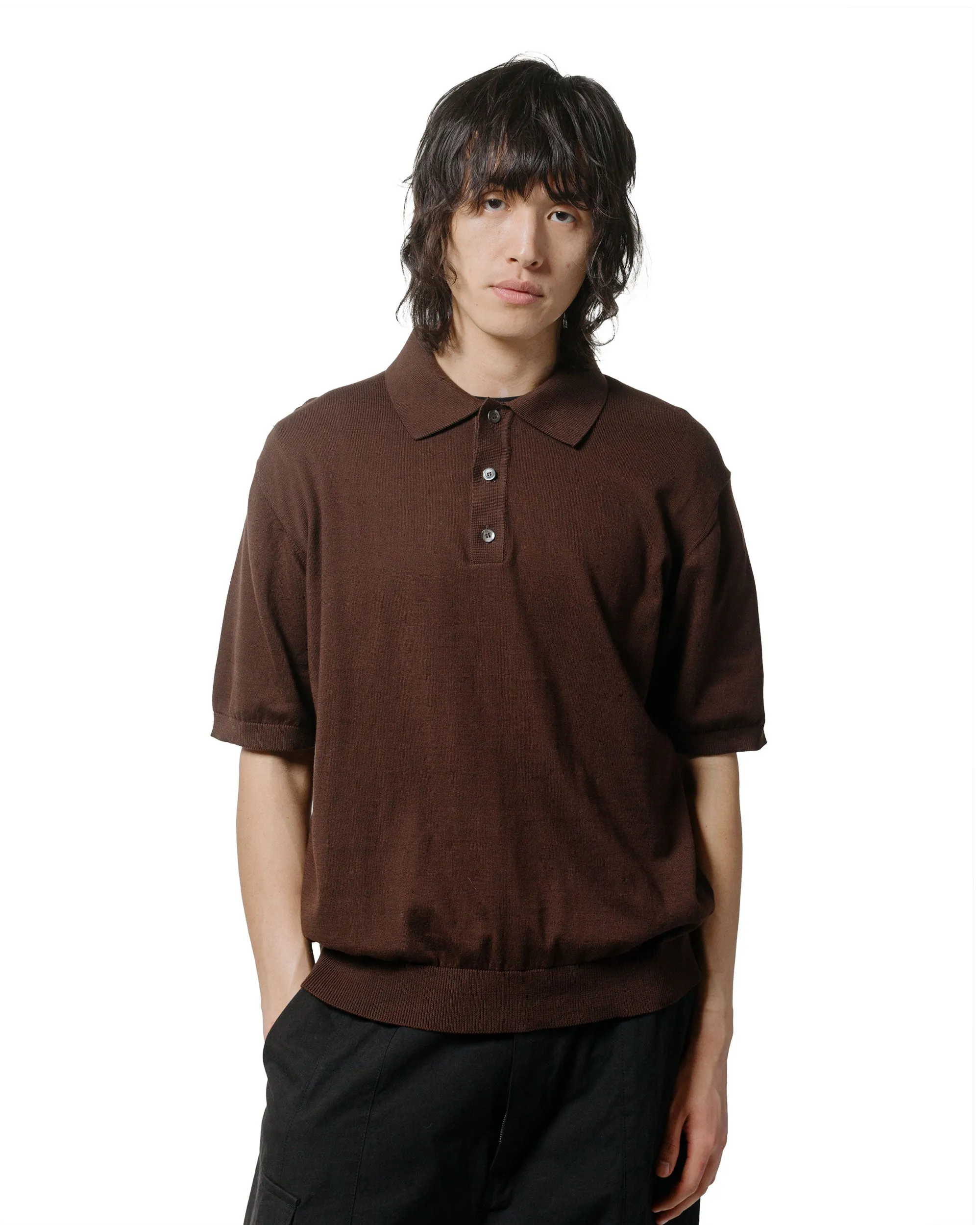 Reinforced Hems Another Aspect Another Polo Shirt 3.0 Light Brown