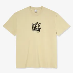 Burnside Tee (Sand) UPF Rated Fabric Soft Touch