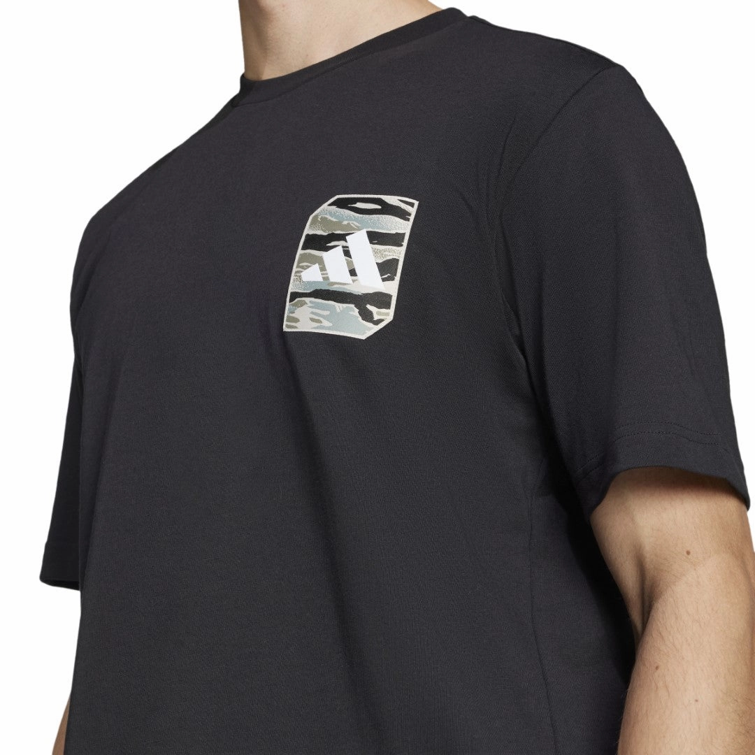 Camo Woven Graphic T-shirt Value for Money Fresh Comfort Style