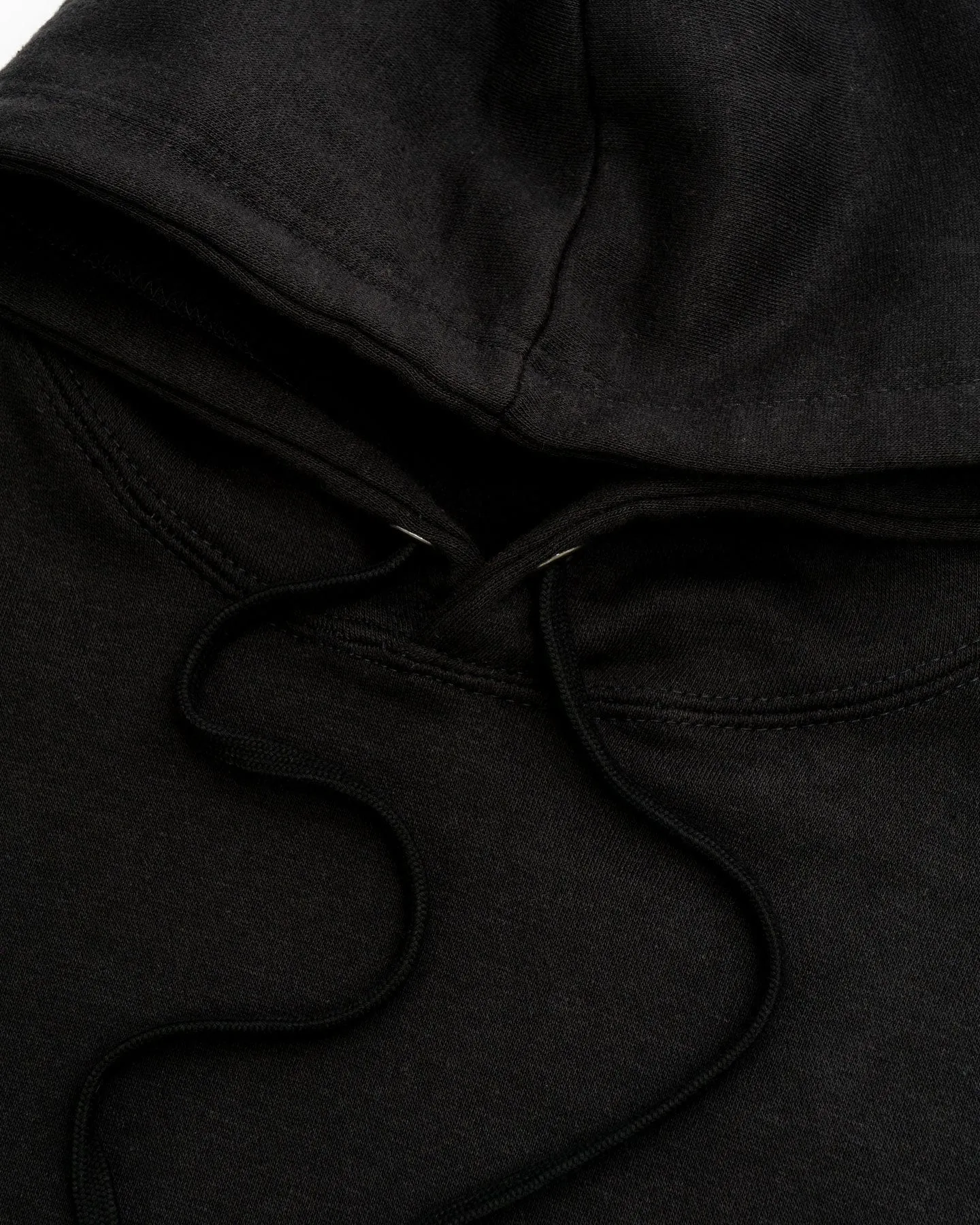 Cold Weather Wear Overload Box Logo Embroidered Pullover Hoodie - Black / Black