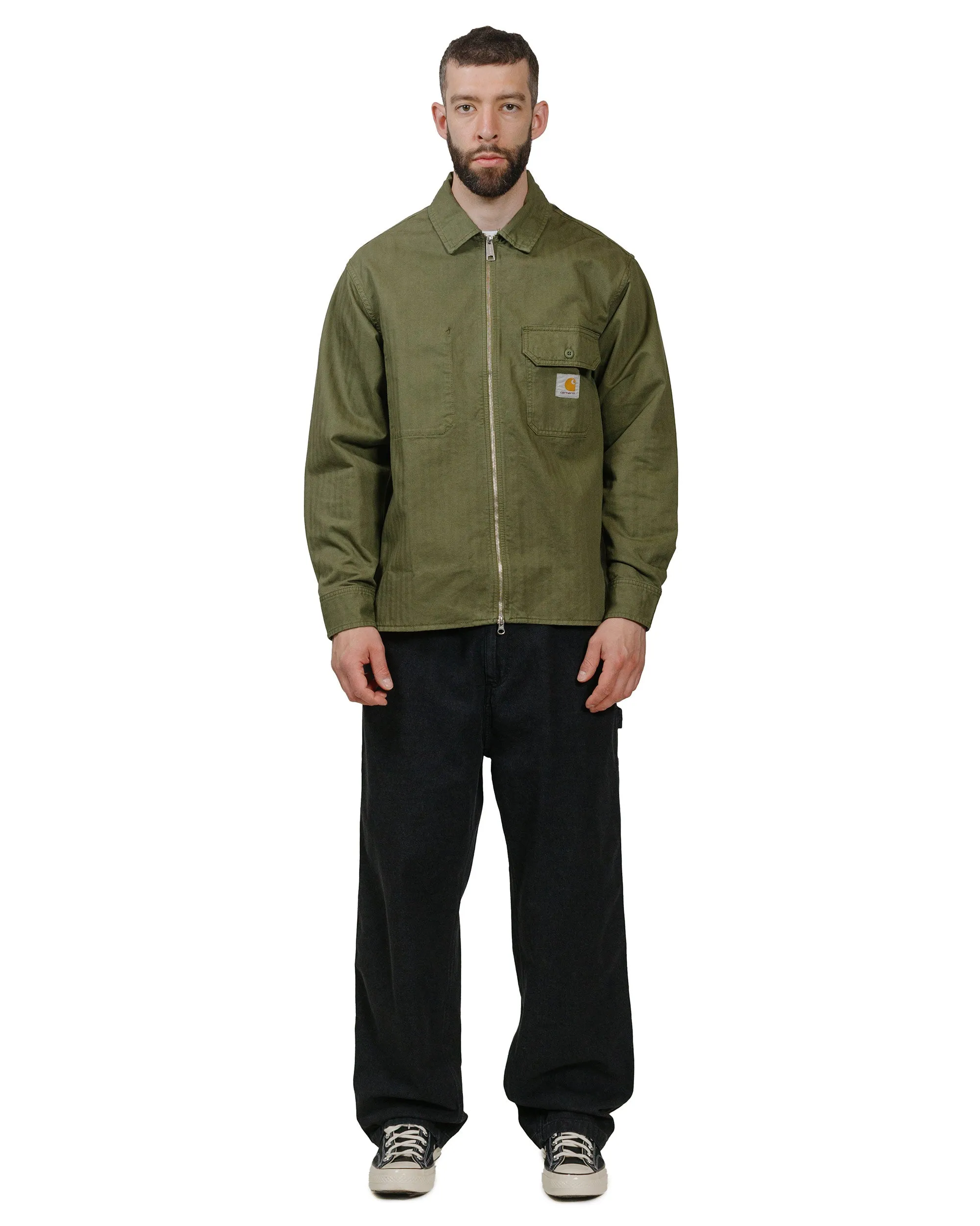 Carhartt W.I.P. Rainer Shirt Jacket Dundee Garment Dyed Trendsetter Choice Plus Size Fit