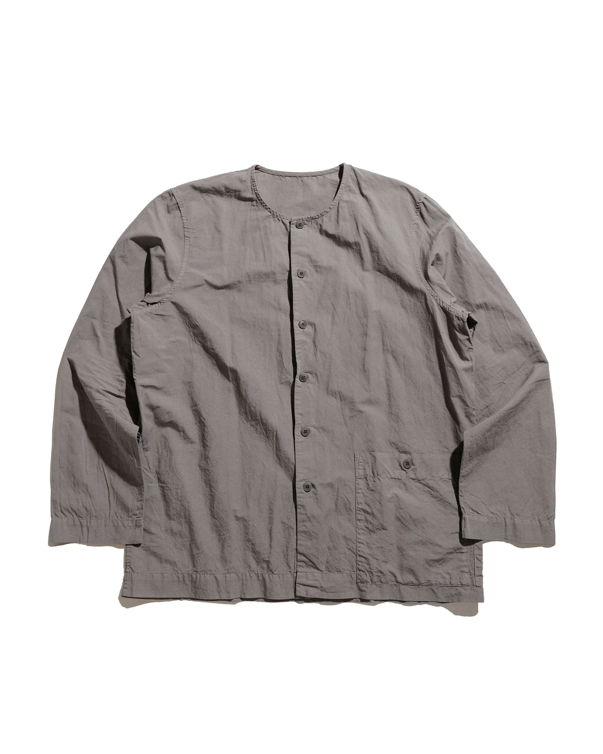 CASEY CASEY Verger Shirt Lin Cot Oxyde Quick Release Cuffs Premium Finish