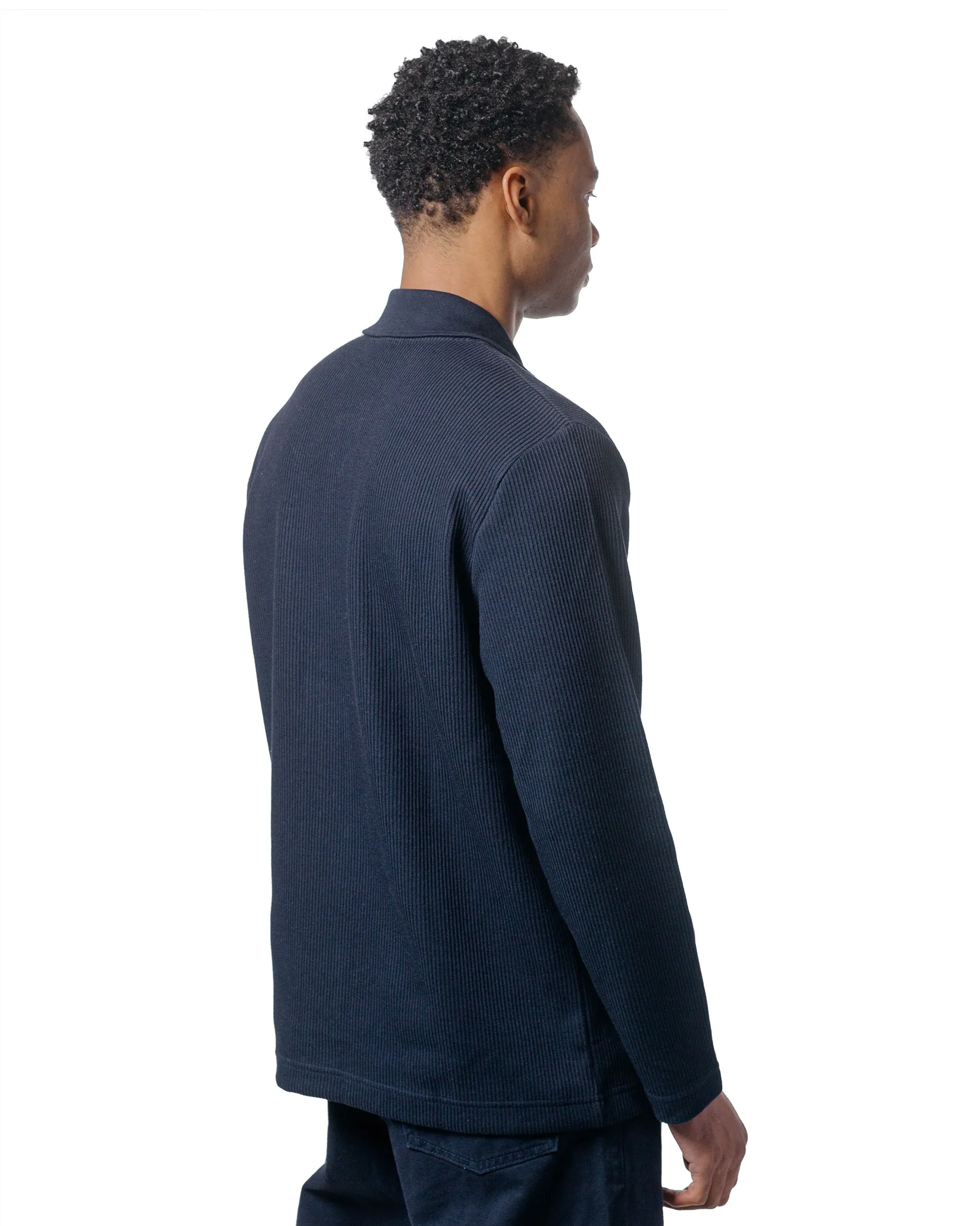 Wedding guest Norse Projects Jorn Double Face Overshirt Dark Navy