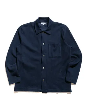 Norse Projects Jorn Double Face Overshirt Dark Navy Matte Look