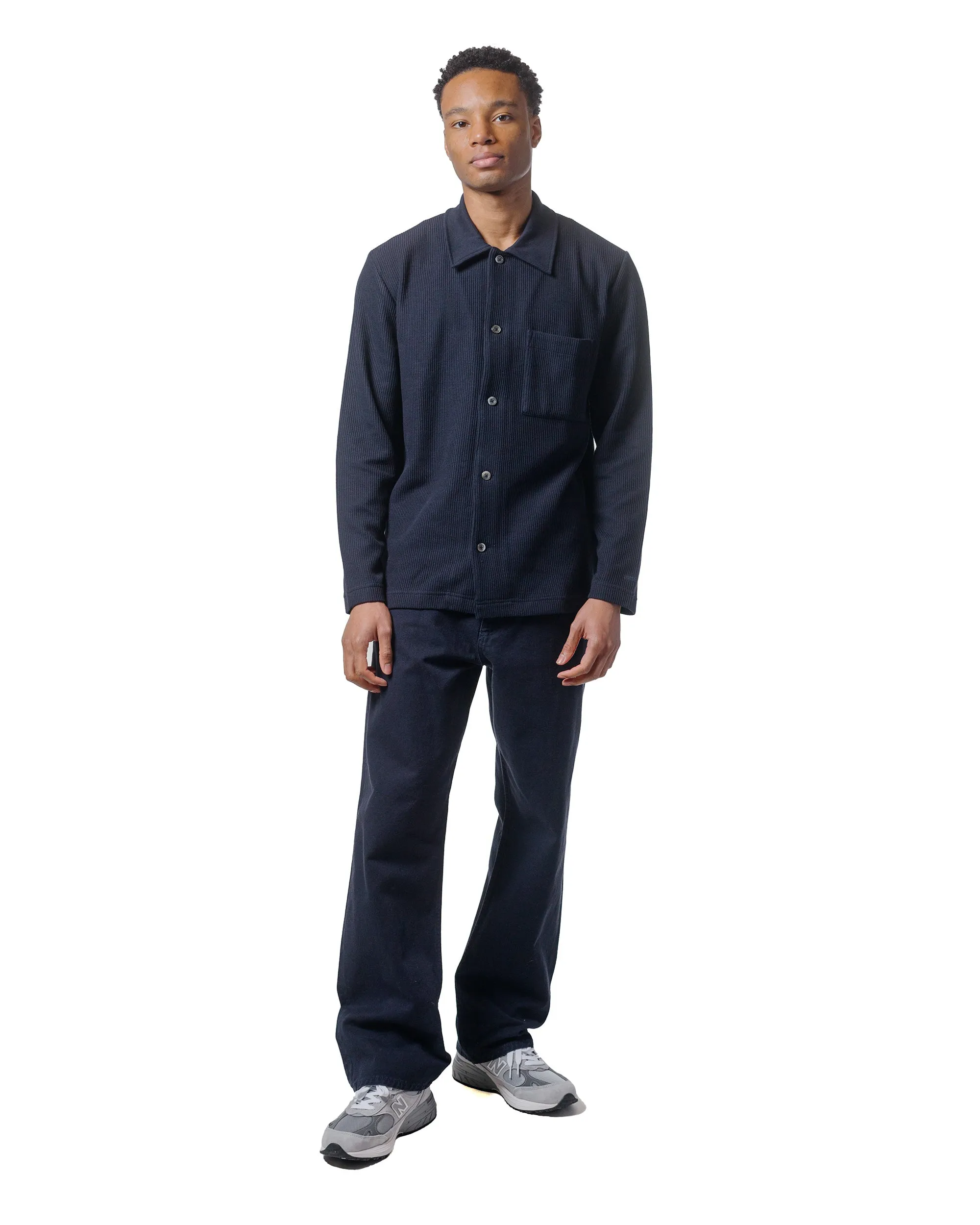 Norse Projects Jorn Double Face Overshirt Dark Navy Bold Hue Fashion Statement
