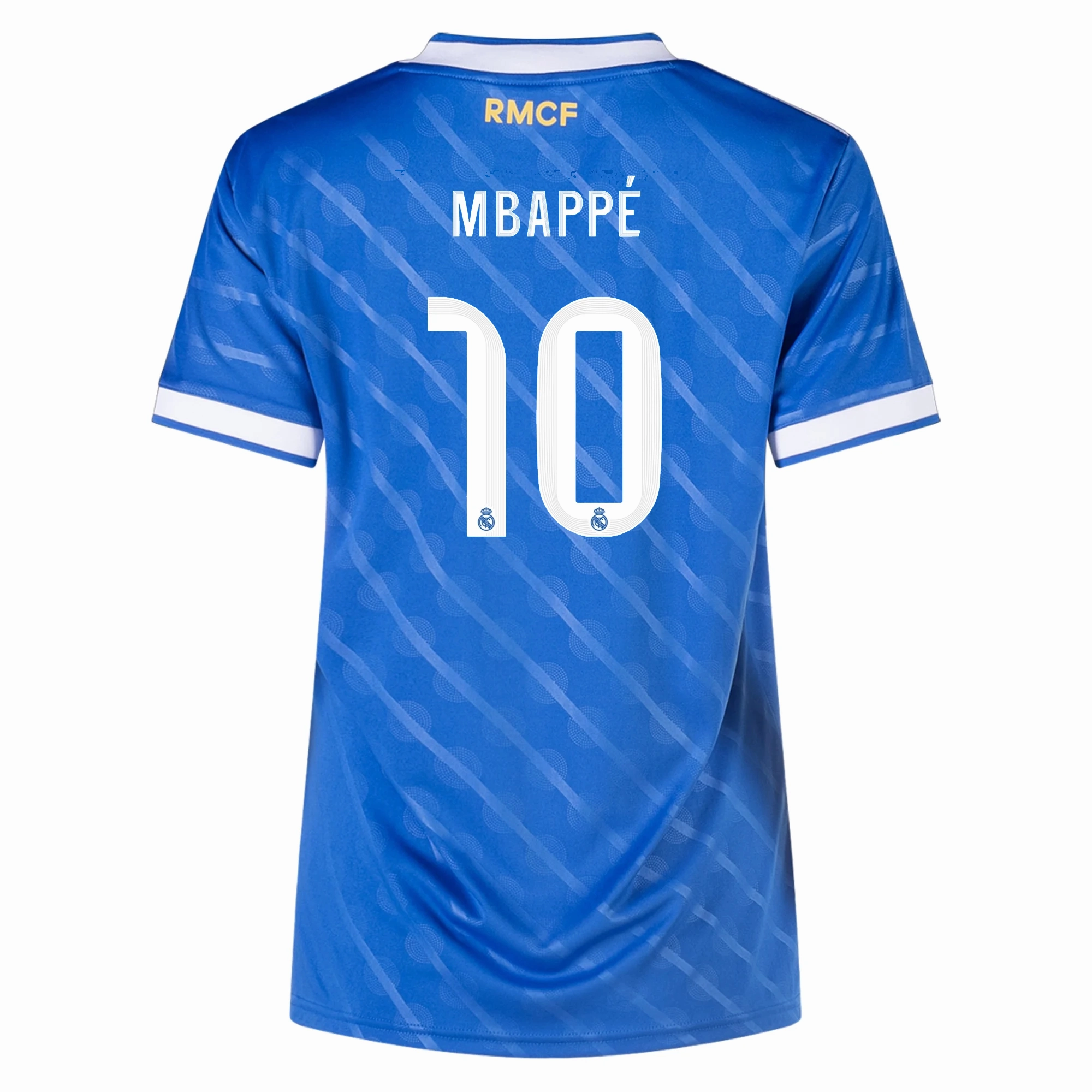 Moisture Control System Action Performance adidas Womens Real Madrid Kylian Mabppe Third Jersey 25/26 (Blue)