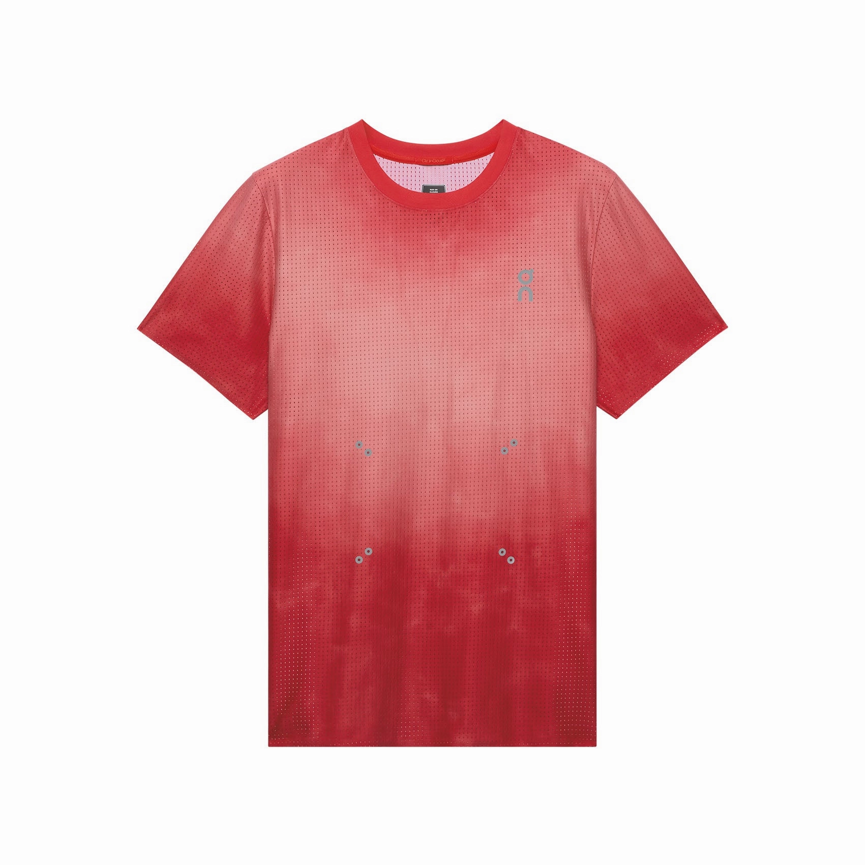 Smooth Flatlock Stitching Mens On Running Pace Mesh-T