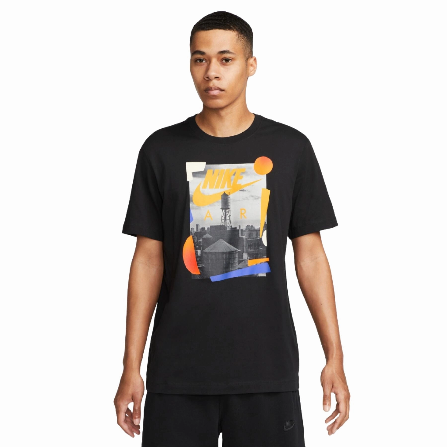 Sportswear Rhyth Photo T-shirt Wrinkle Resistant Finish