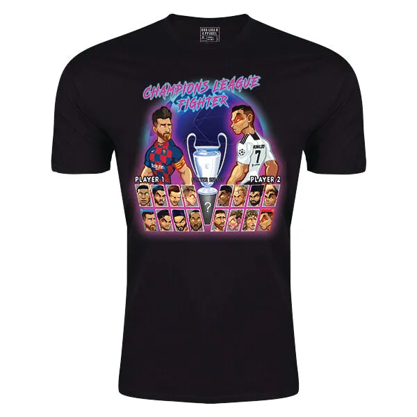 Timeless Piece AntiPilling Treatment Champions League Fighter Player Select T-Shirt