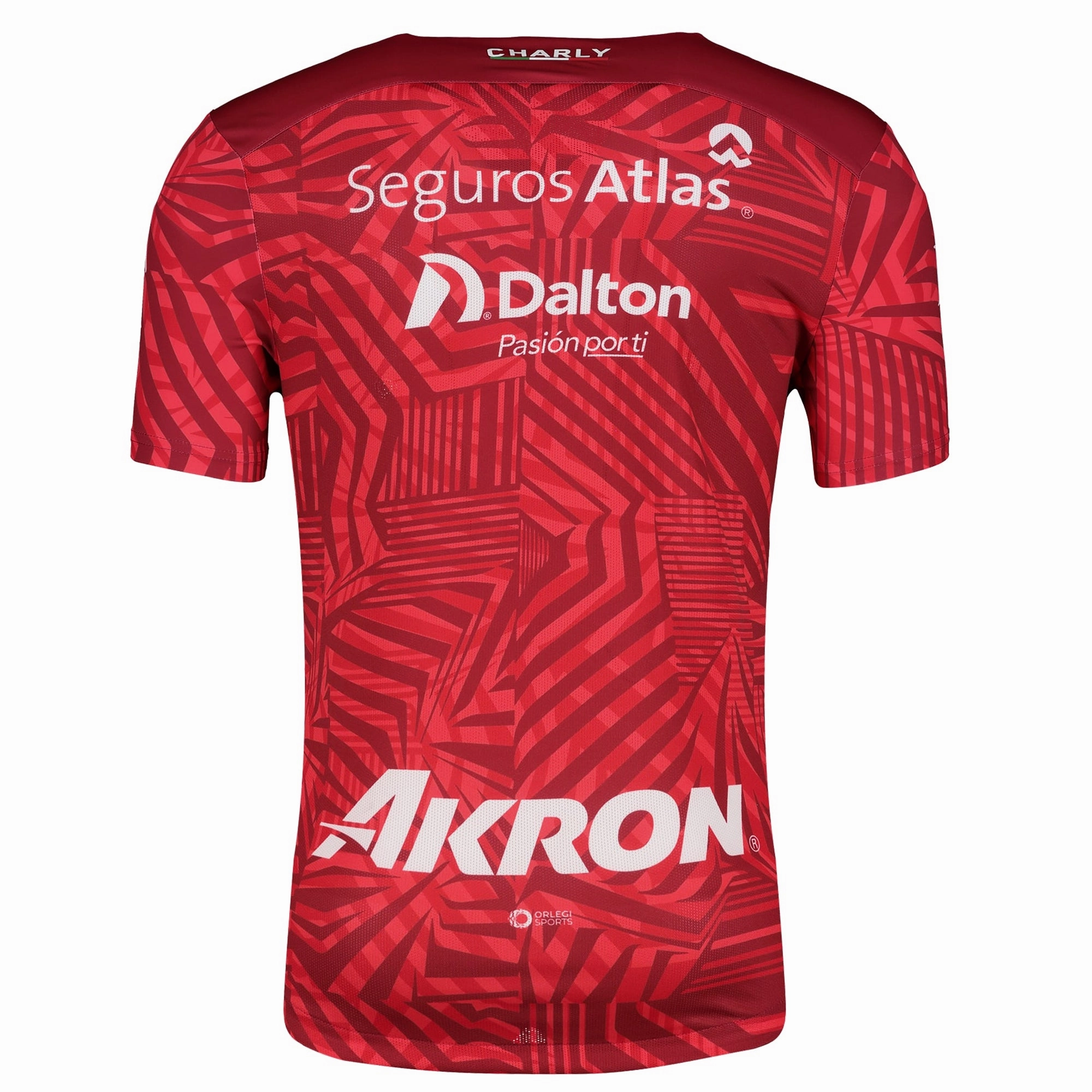 Charly Atlas Goalkeeper Away Jersey 24/25 (Red) Odor Resistant Fabric