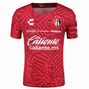 Neutral Style Ribbed Hem Detail Charly Atlas Goalkeeper Away Jersey 24/25 (Red)