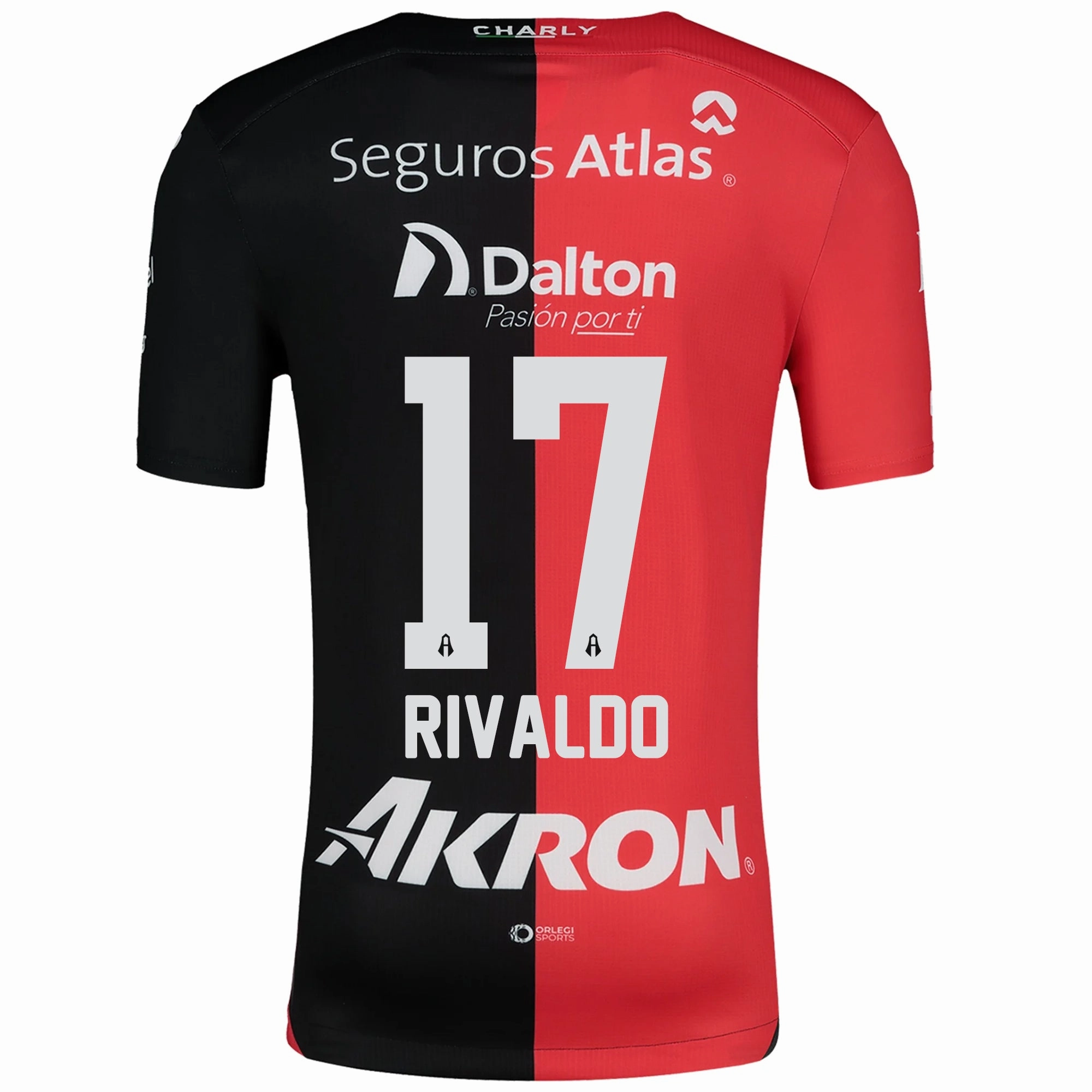 Charly Atlas Jose Lozano Home Jersey 24/25 (Red/Black) Premium Quality Stitching