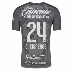 Charly Carlos Cisneros Leon Third Jersey 24/25 (Grey/Green) Street Style Comfortable Layers