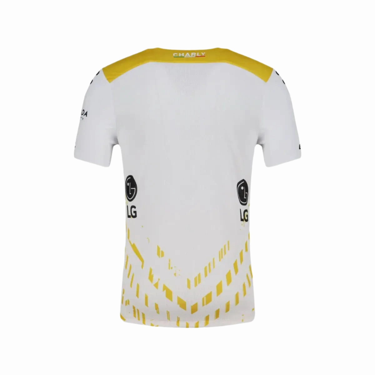 Sweat Resistant Finish Moisture Lock Reservoir Charly Dorados 25/26 Away Jersey (White/Gold)