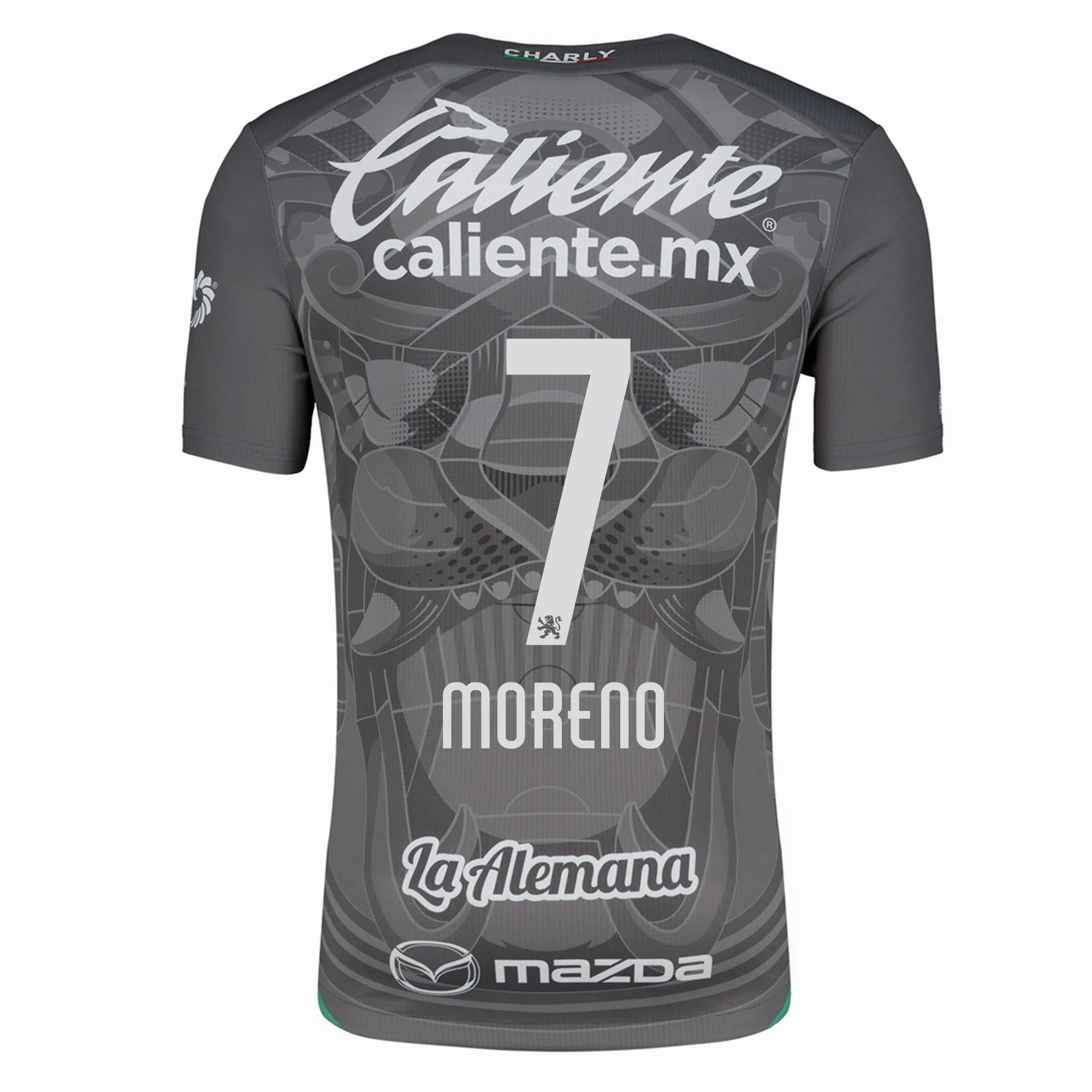 Anti Pilling Finish Any Move Charly Ivan Moreno Leon Third Jersey 24/25 (Grey/Green)