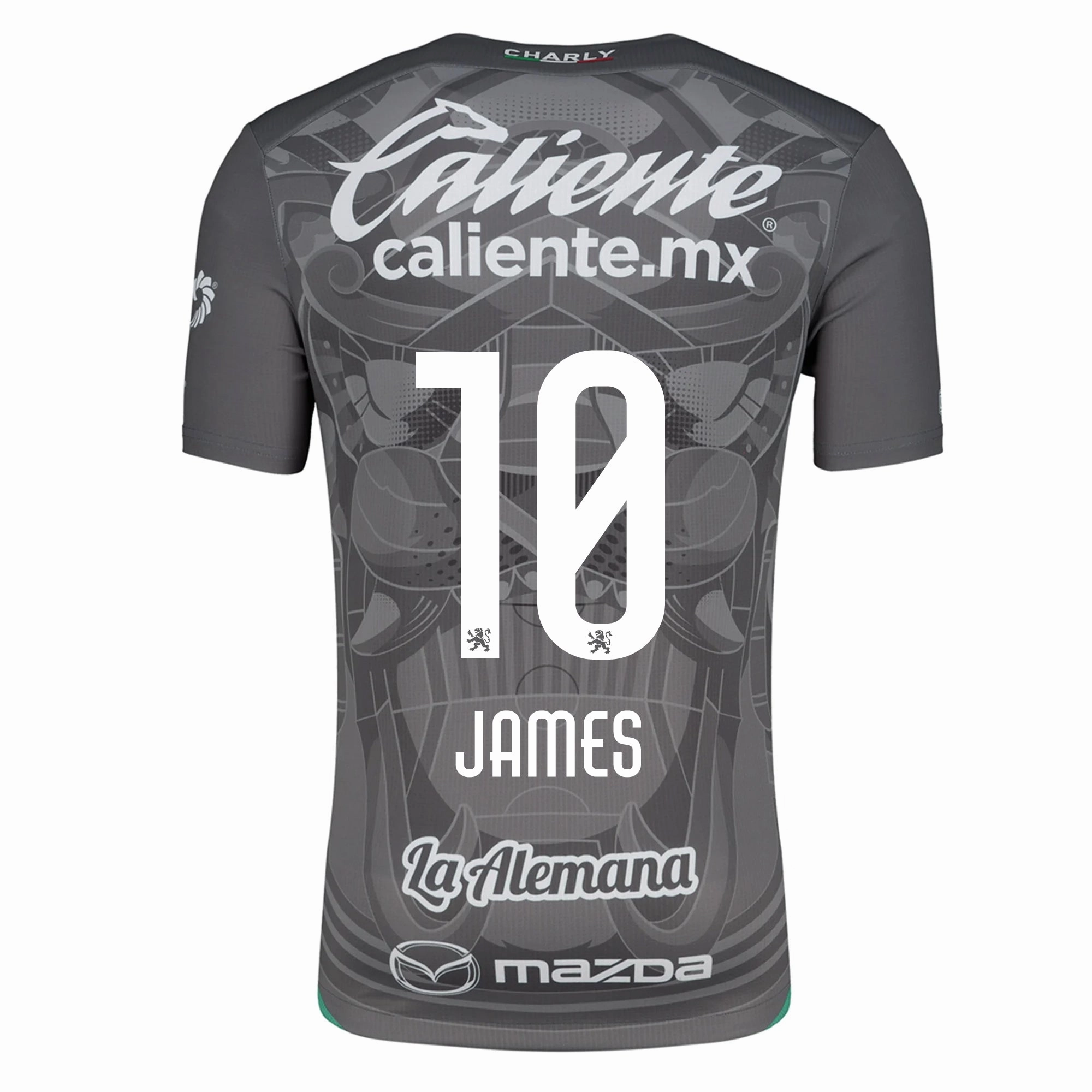 Non Restrictive Cuffing Charly James Rodriguez Leon Third Jersey 24/25 (Grey/Green)
