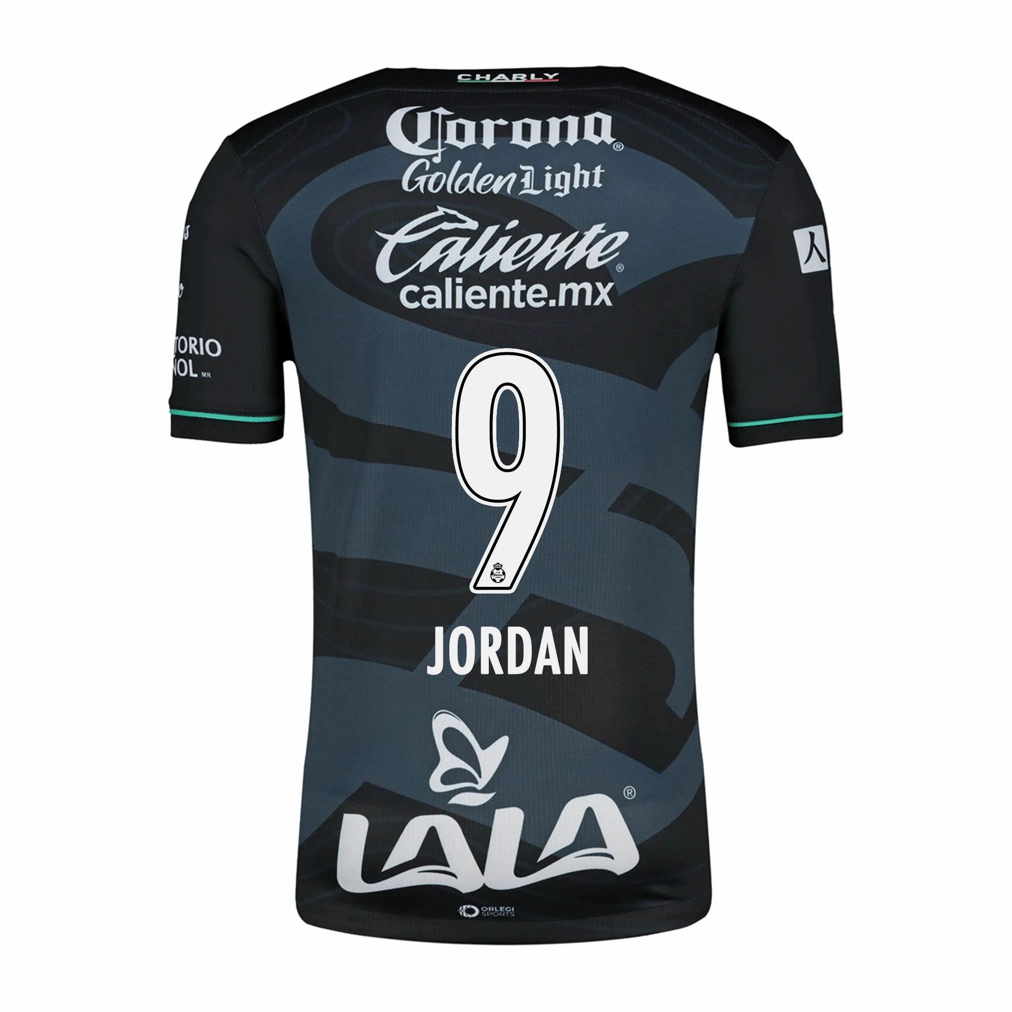 Tensile Strength Fabric Speed Ready Charly Jordan Carrillo Santos Third Jersey 24/25 (Black/Grey)
