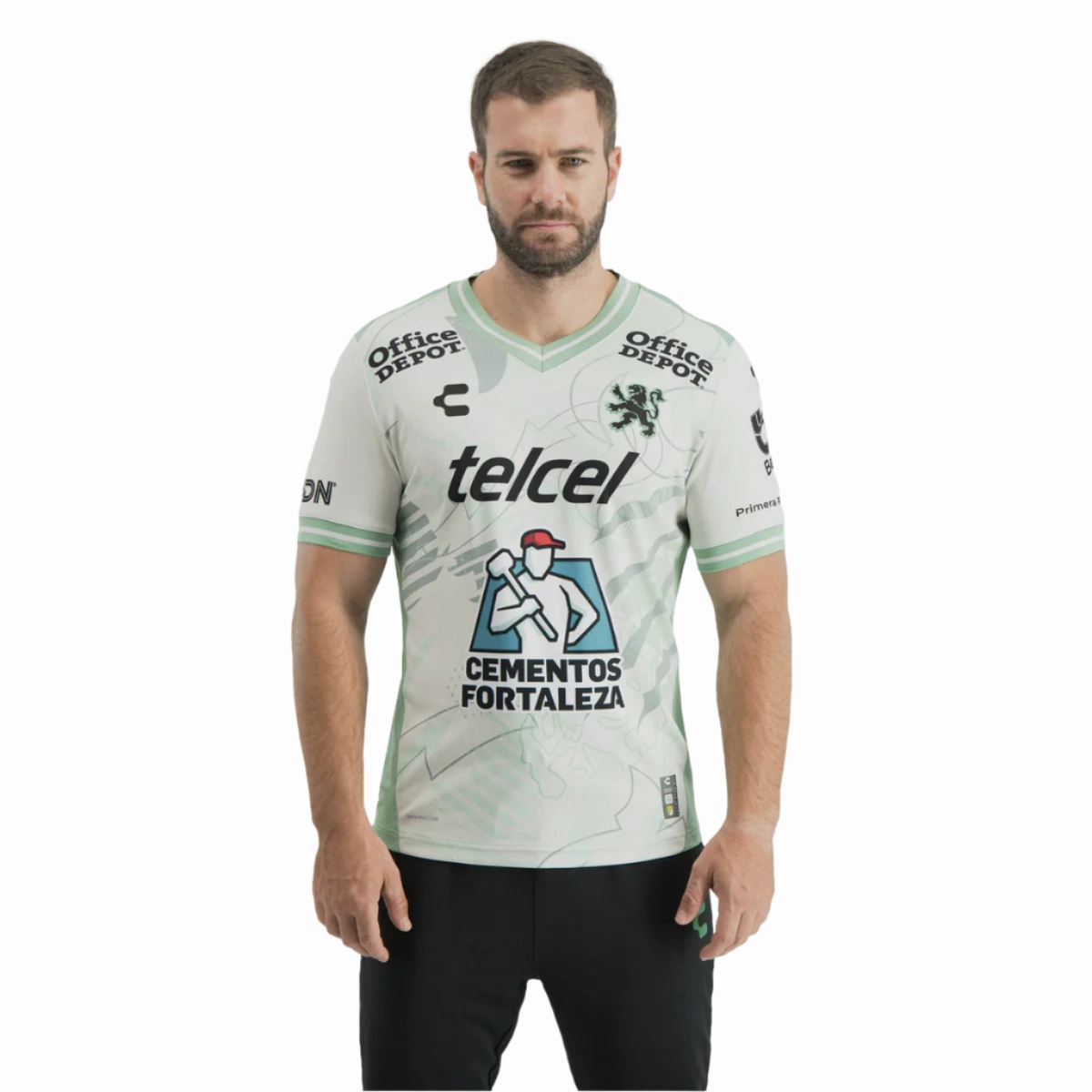 Slim Silhouette Charly Le??n 25/26 Away Jersey (Light Gray)