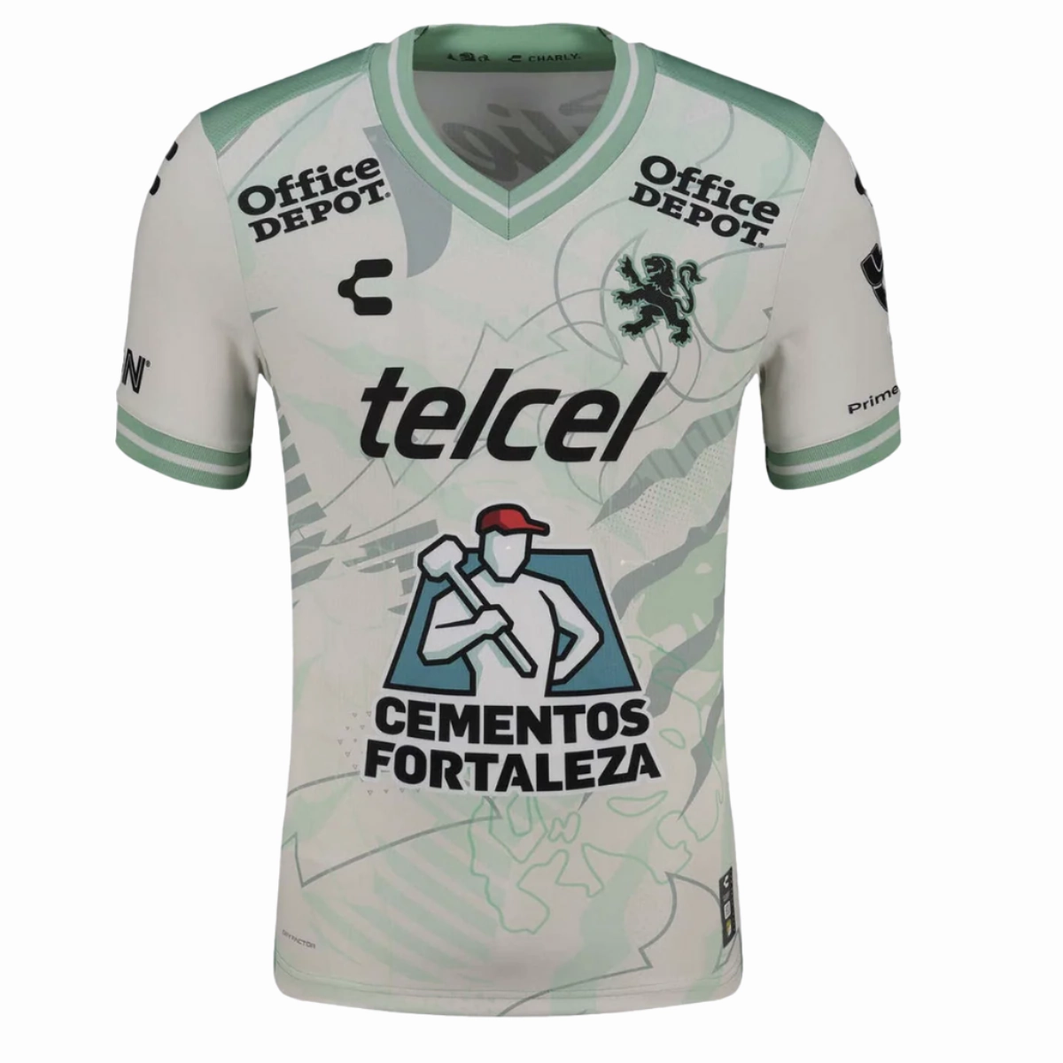 Charly Le??n 25/26 Away Jersey (Light Gray) Non Binding Armholes