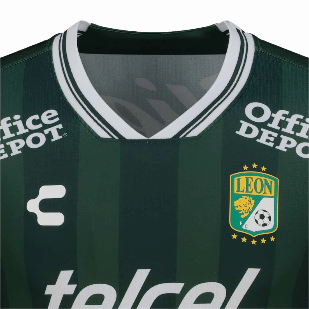 Anti Pill Finish Charly Le??n 25/26 Long Sleeve Home Jersey (Dark Green)