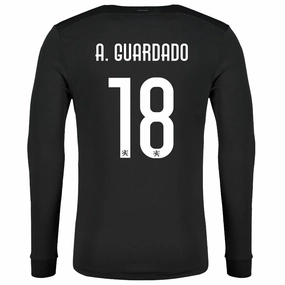 Any Move Charly Leon Andres Guardado Long Sleeve 80th Anniversary Special Edition Jersey 24/25 (Black/Black)