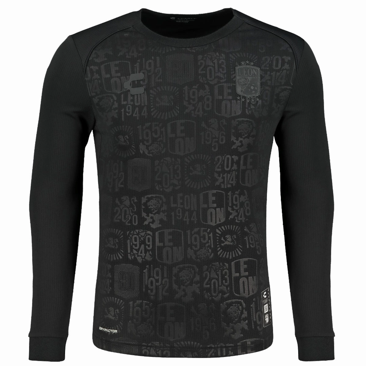 Daily Comfort Reflective Detail Charly Leon James Rodriguez Long Sleeve 80th Anniversary Special Edition Jersey 24/25 (Black/Black)