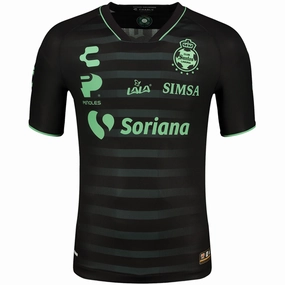 Form Focus Charly Santos Laguna Away Jersey 23/24 (Black/Green)