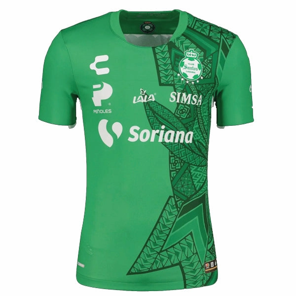 Charly Santos Laguna Third Soccer Jersey 22/23 (Green) Classic Fit