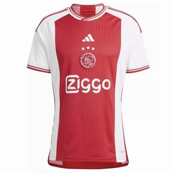 Vapor Control Weave Essential Fit adidas Ajax Home Jersey 23/24 (White/Bold Red)