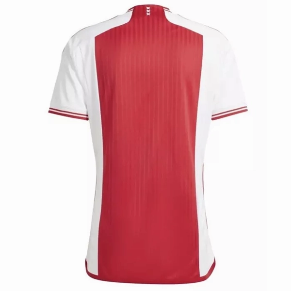 Compact Yarn Durability Stretch Zones adidas Ajax Home Jersey 23/24 (White/Bold Red)