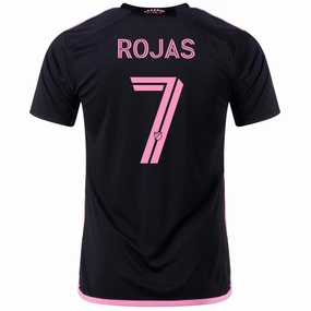 adidas Mat??as Rojas Inter Miami Away Jersey 23/24 (Black/True Pink) Adaptable Fit