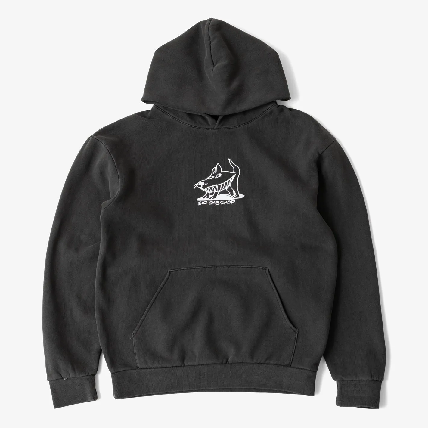 Sharkdog 12.5 oz Hoodie (Washed Black) Cozy clothing