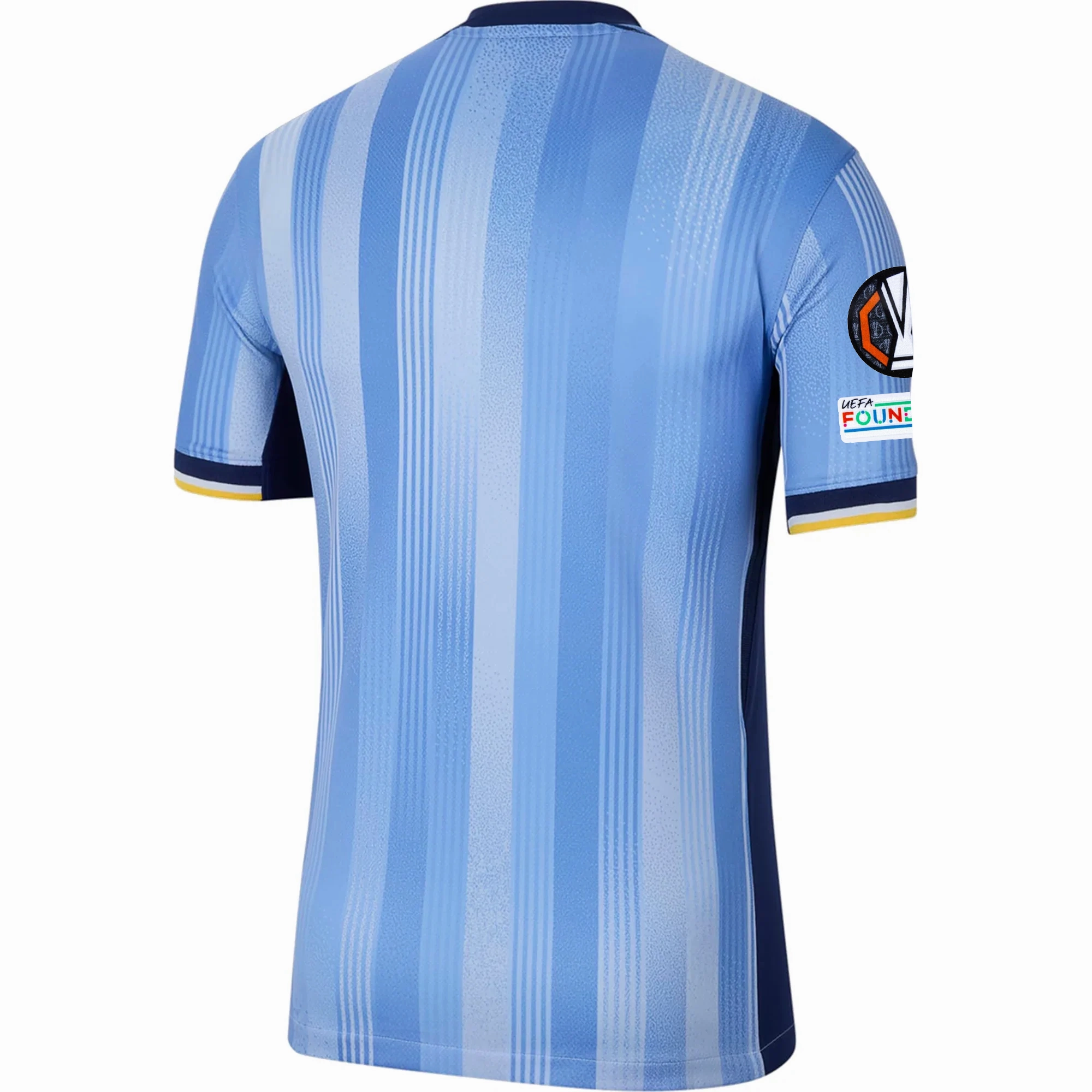 Nike Tottenham Away Jersey w/ Europa League Patches 24/25 (Cobalt Bliss/Binary Blue) Light Motion Eco Friendly Dye Process