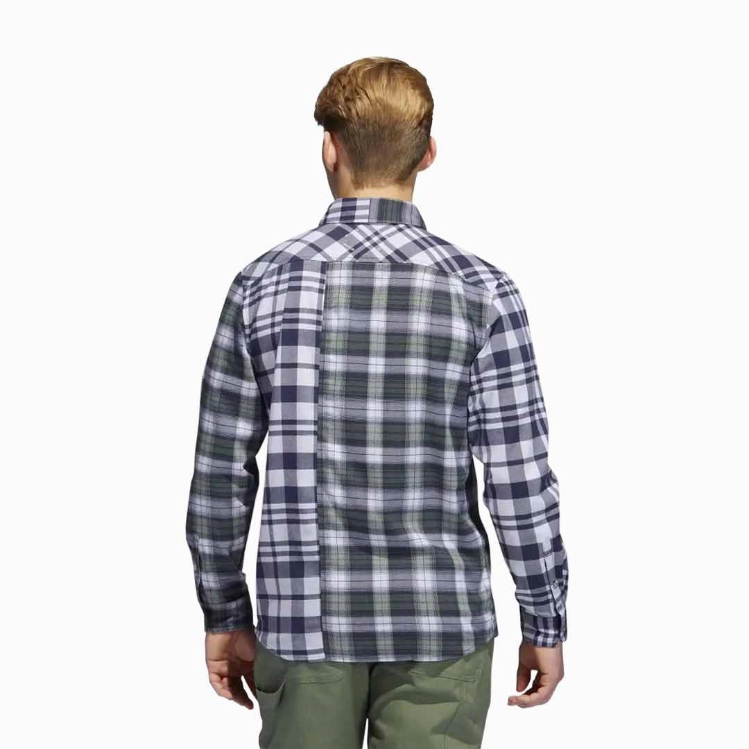 adidas - Men's Adicross Flannel Shirt (HF9100) Multipanel Construction