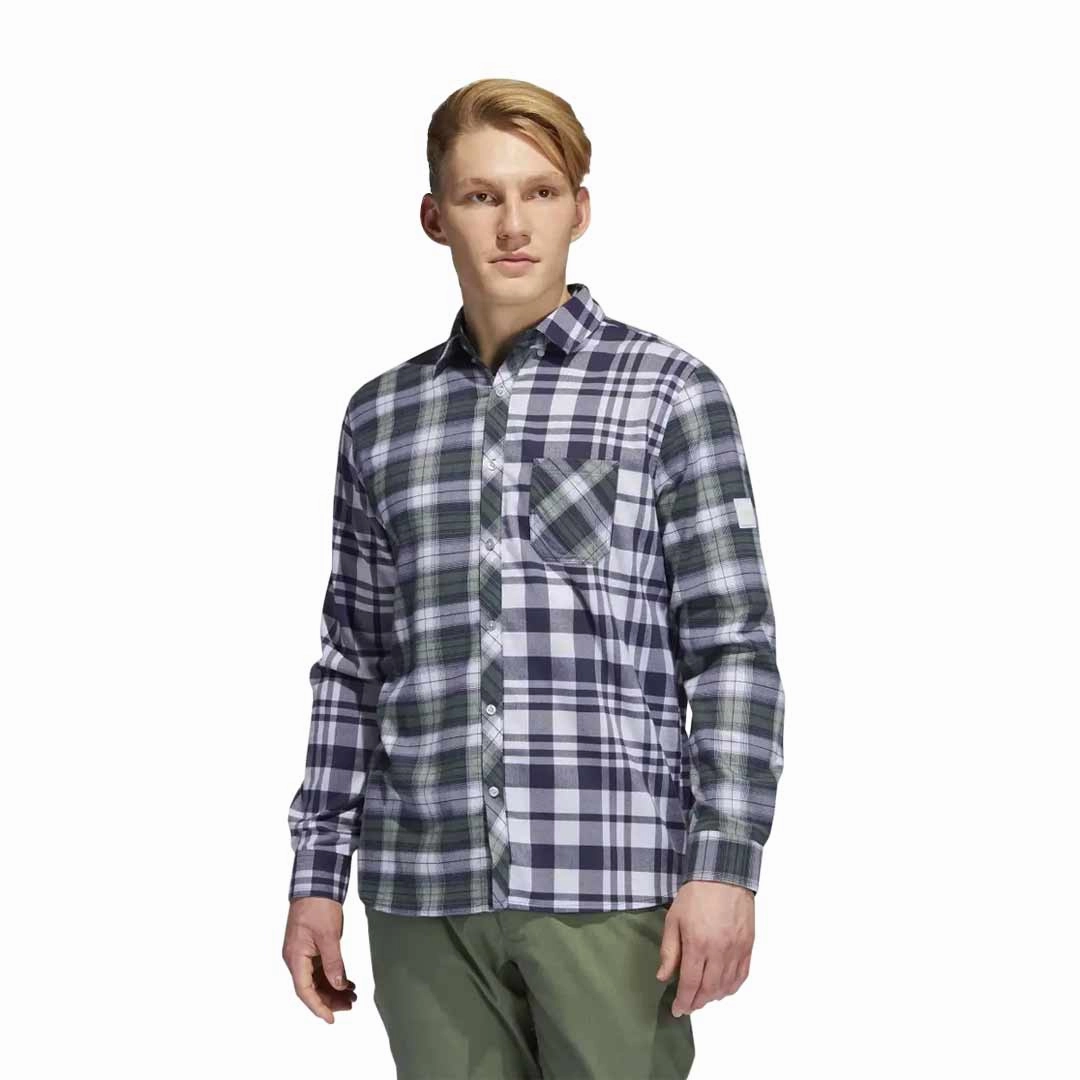 Friction control adidas - Men's Adicross Flannel Shirt (HF9100)