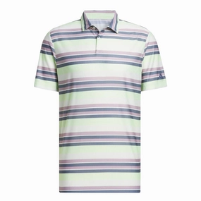 adidas - Men's Ultimate365 HEAT.RDY Stripe Polo (IU4412) Layered Panel Design