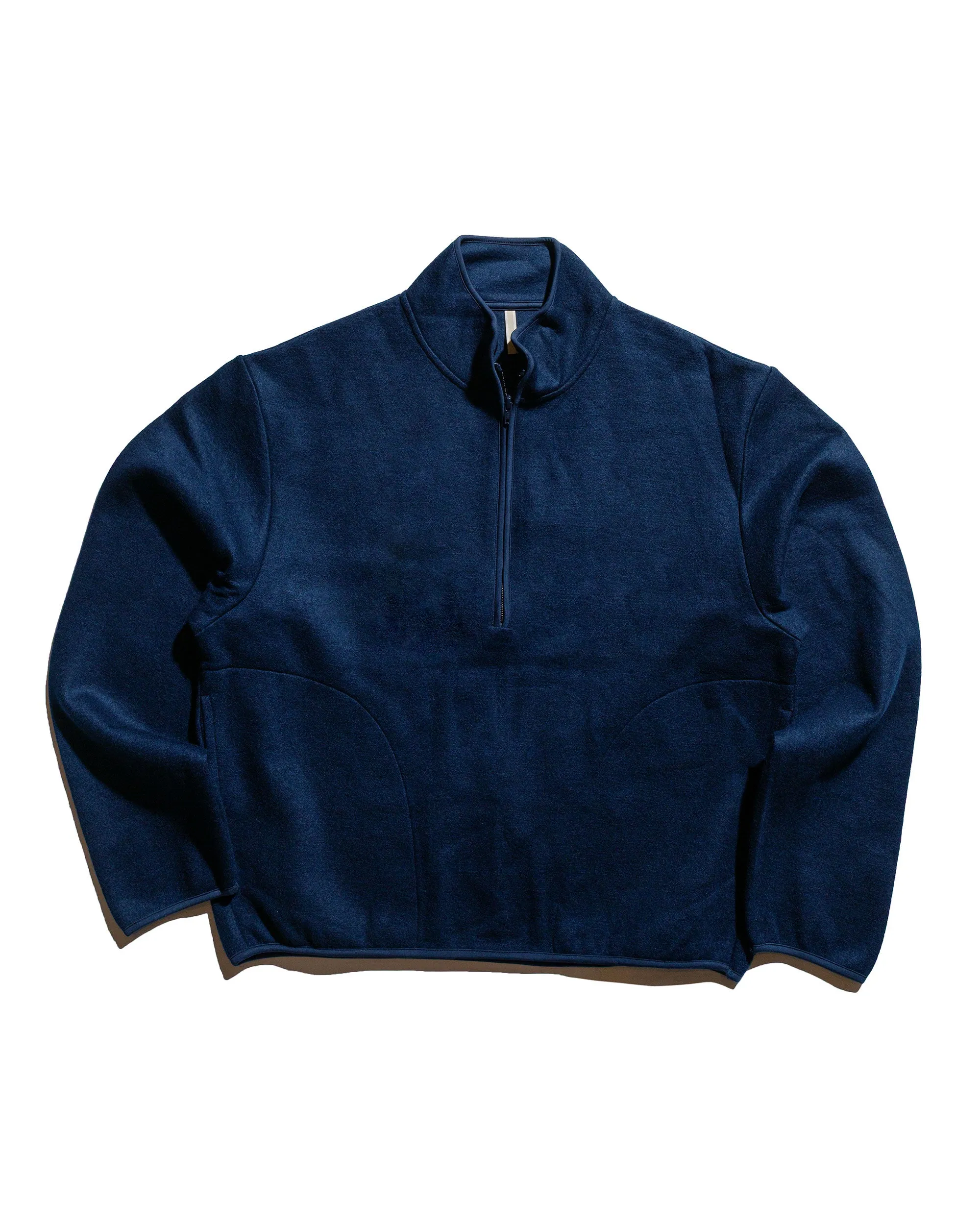 product mid range value Sunflower Wool Half Zip Navy