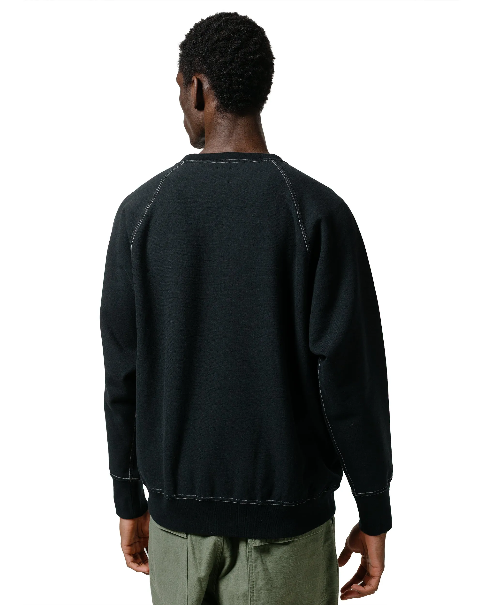 right for spring Batoner Jumberca Urake Crew Neck Black/White