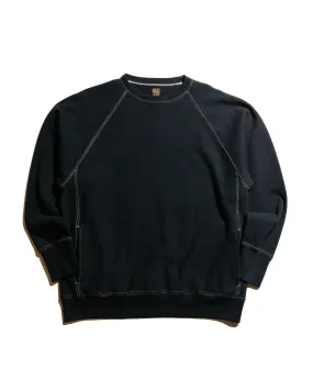 easy to pair Batoner Jumberca Urake Crew Neck Black/White