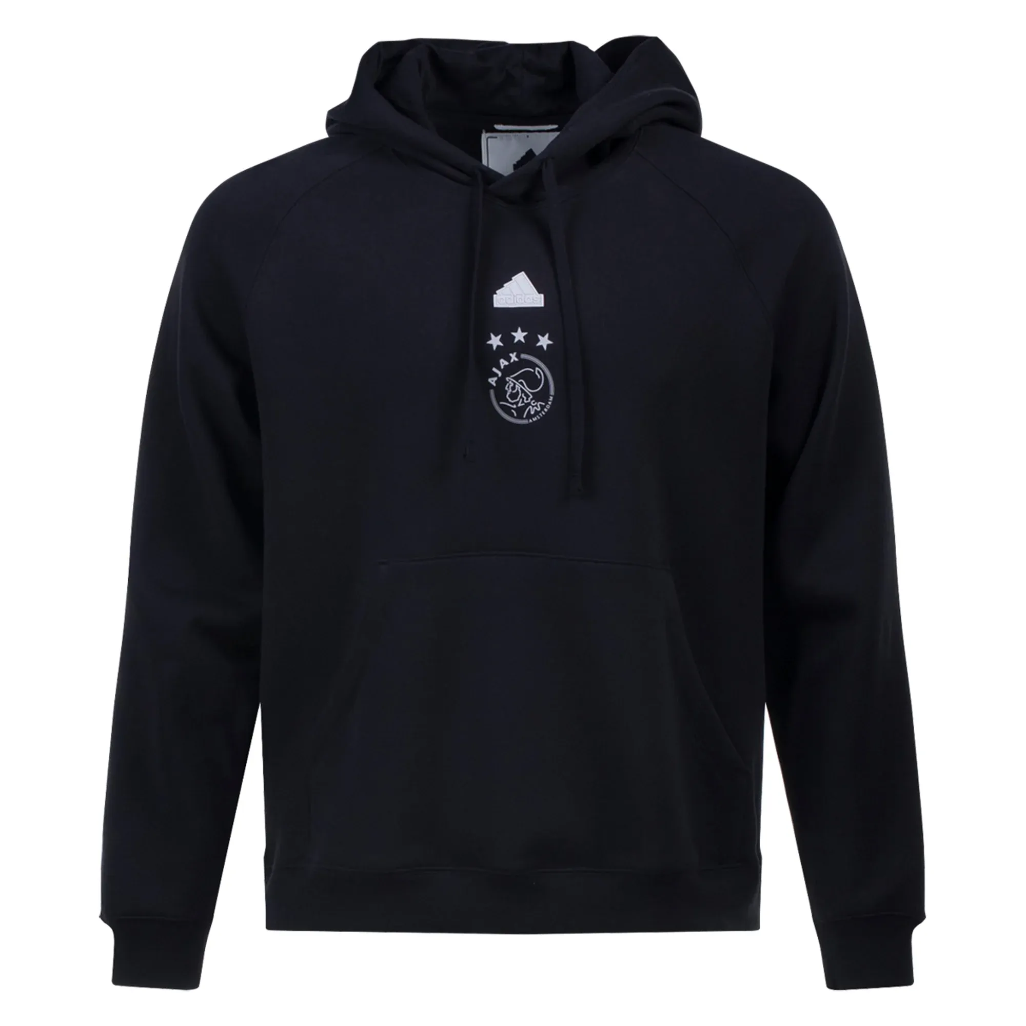 adidas Ajax Lifestyler Hoodie 23/24 (Black) fit for home winter warmth