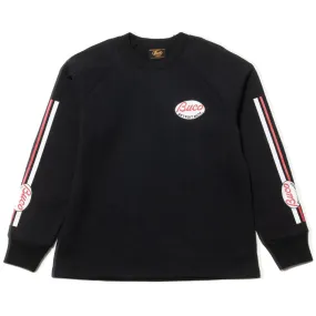 Cold Weather Protection The Real McCoy??s Buco Padded Sweatshirt Black