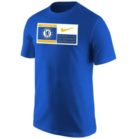 Easygoing Design Eco Certified Fiber Nike Chelsea Core T-Shirt (Game Royal)