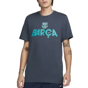 Nike Barcelona T-Shirt 23/24 (Thunder Blue) EcoFriendlyDyes Work efficiency