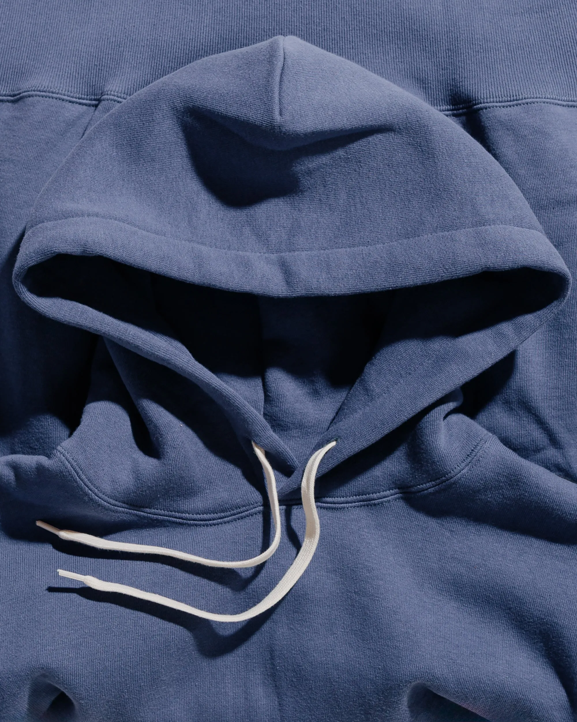 Checkered The Real McCoy??s MC24114 10 Oz. Loopwheel Hooded Sweatshirt MQ Navy
