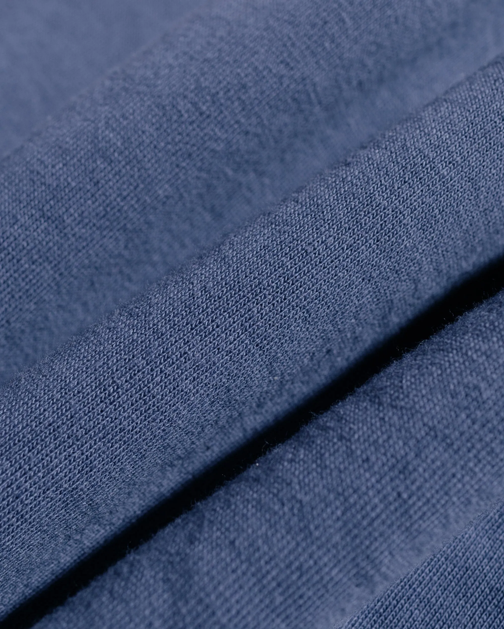 The Real McCoy??s MC24114 10 Oz. Loopwheel Hooded Sweatshirt MQ Navy Classic Chic
