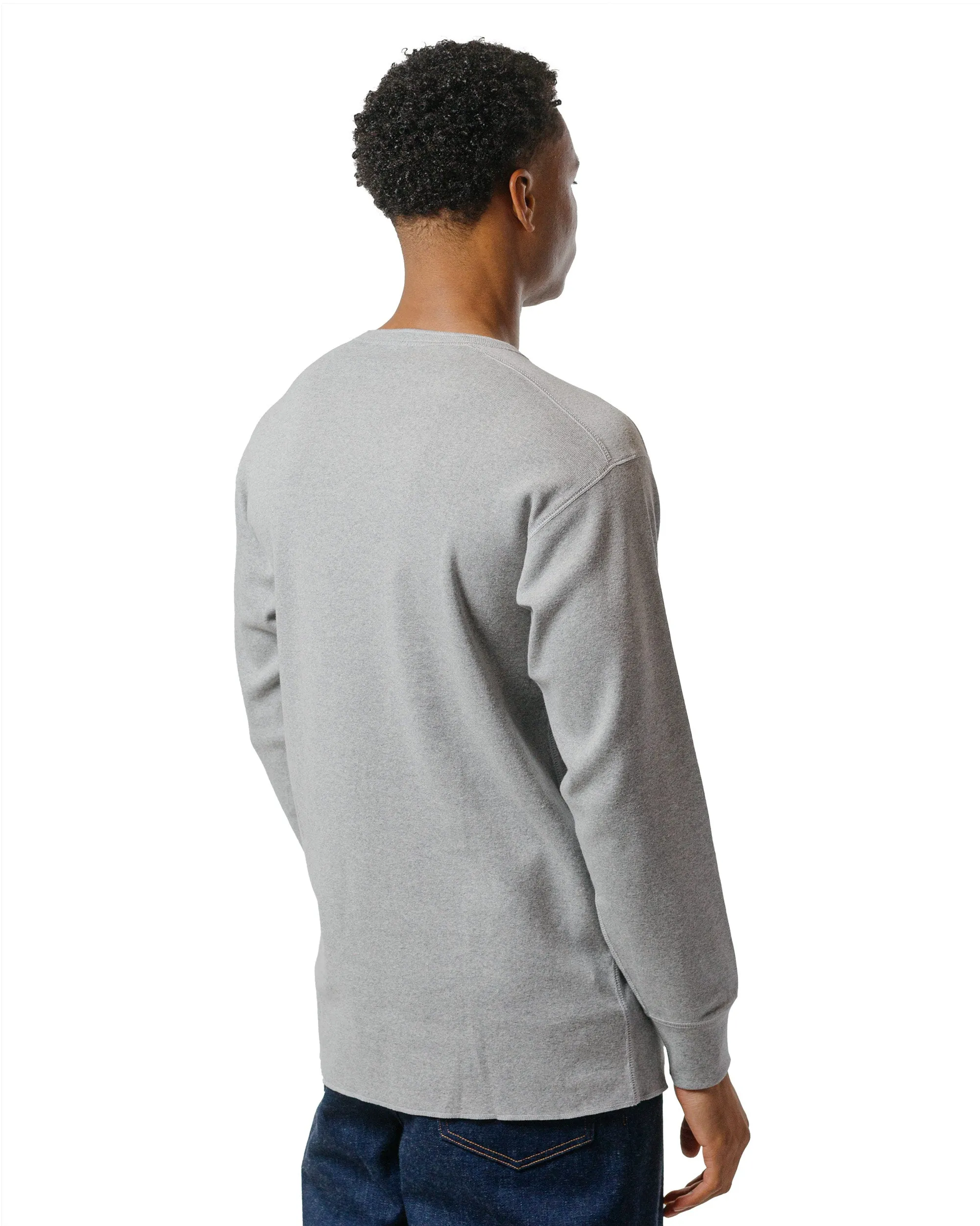 Seasonal Layer The Real McCoy's MC23111 Union Henley Undershirt L/S Grey