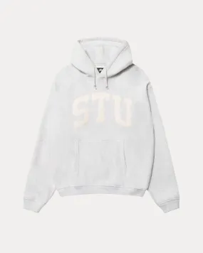 Tagless Design Stussy "Stu Appliqu?? Hoodie" M - Ash Heather